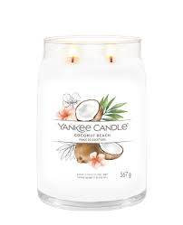 Bougie parfumée Yankee Candle - Jarre Grand Modele Plage de Cocotiers