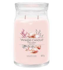 Bougie parfumée Yankee Candle - Jarre Grand Modele Sables Roses