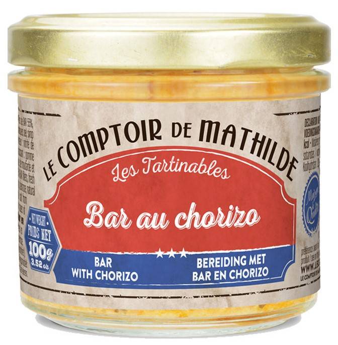 Tartinables - Bar au chorizo - Le Comptoir de Mathilde