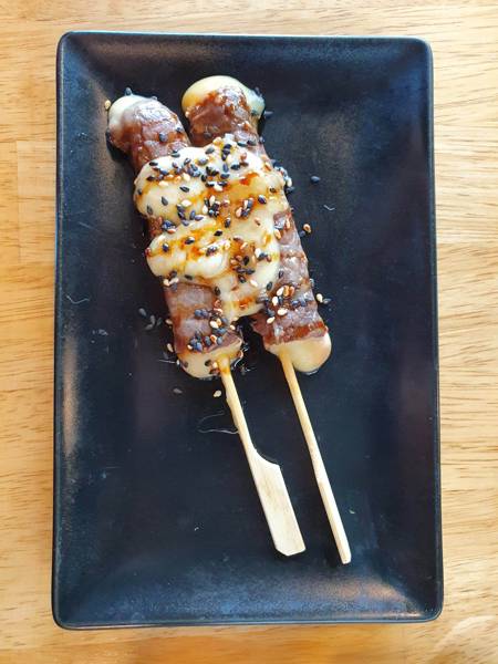 2 Yakitori Bœuf fromage