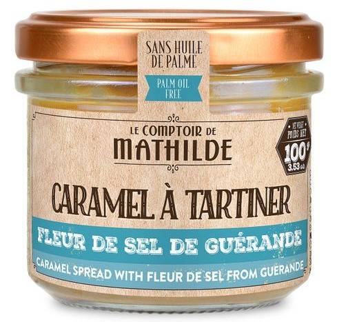 Caramel au Beurre Salé à la Fleur de Sel de Guérande - Caramel à Tartiner 100g - Le Comptoir de Mathilde