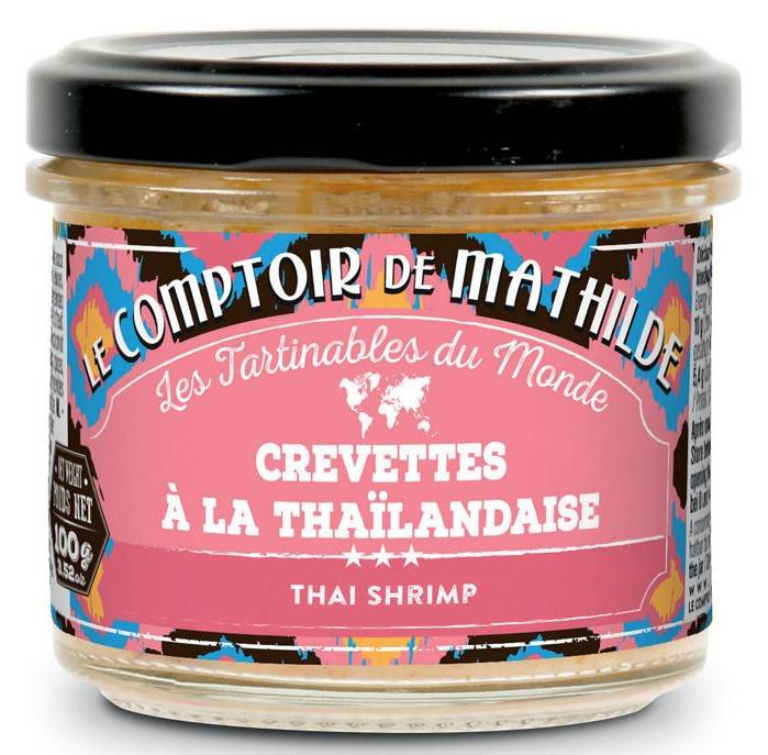 Tartinable - Crevettes à la thaïlandaise - Le Comptoir de Mathilde