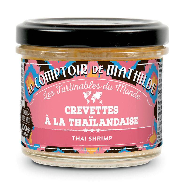 Tartinables - Crevettes à la thaïlandaise - Le Comptoir de Mathilde
