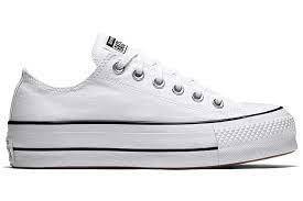 CONVERSE ALL STAR CTAS LIFT OX basses blanches 