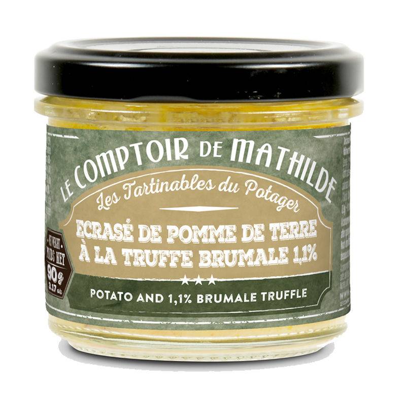 Tartinables - Écrase de pomme de terre à la truffe brumale 1,1% - Le Comptoir de Mathilde