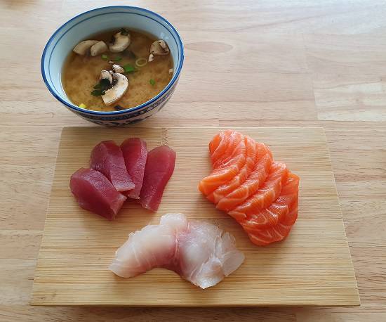 Menu Sashimi - 12 pièces - Sen'do Sushi