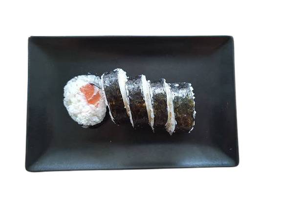 Futomaki saumon crevettes fromage - 5 pièces - Sen'do Sushi