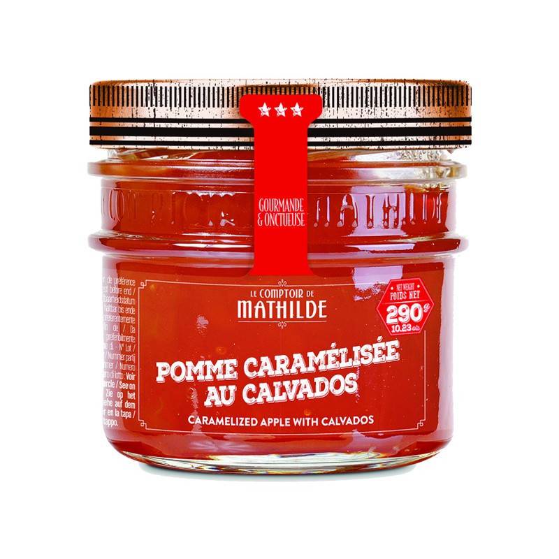 Préparation à base de Pomme Caramélisée et Calvados - Le Comptoir de Mathilde