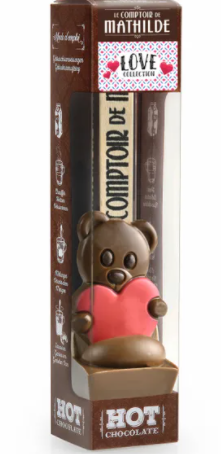 Chocolat chaud ourson cœur - Hot Chocolate - Le Comptoir de Mathilde