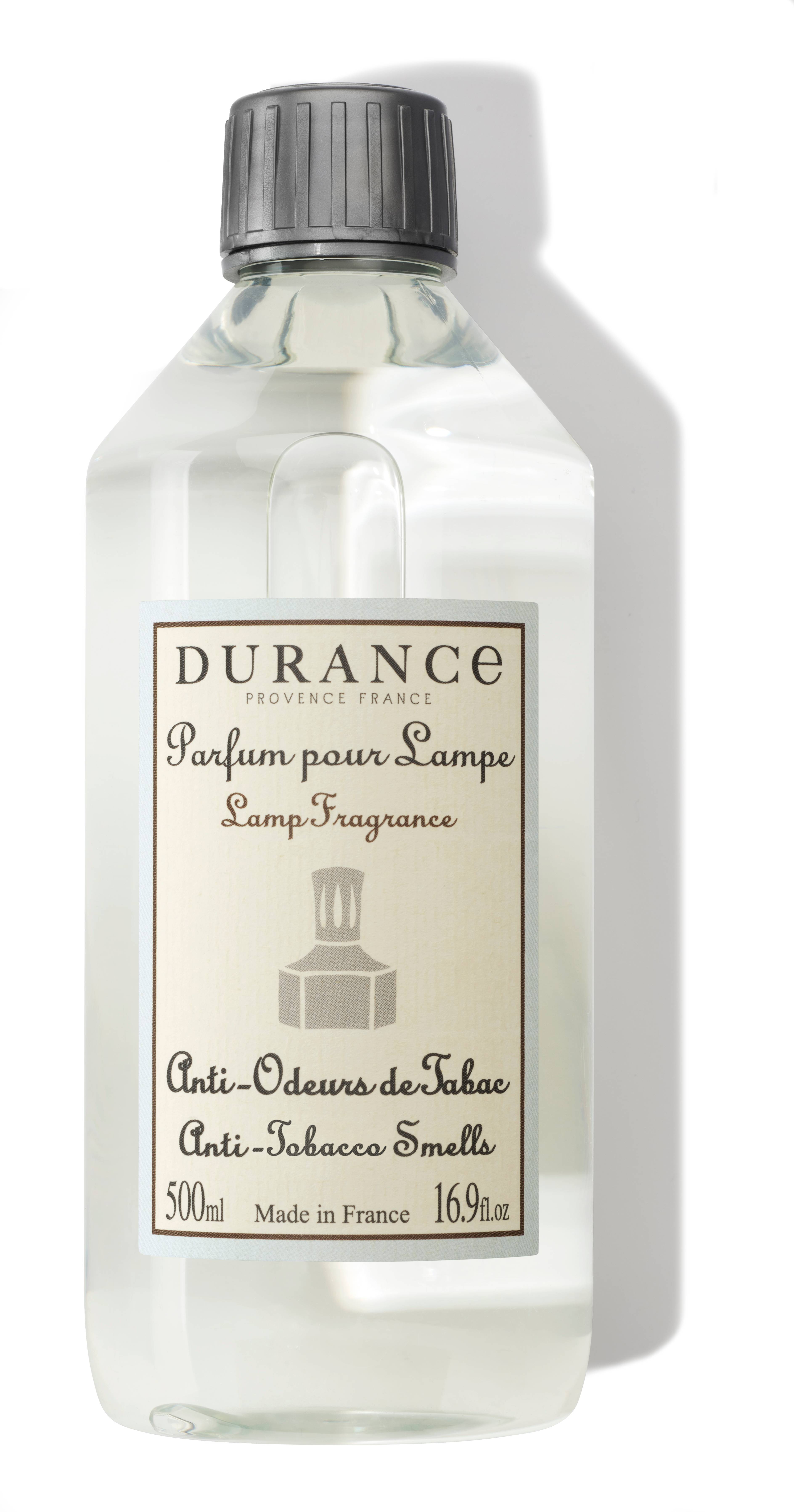 Parfum pour lampe à catalyse Anti - Odeur de Tabac 500ml - Durance