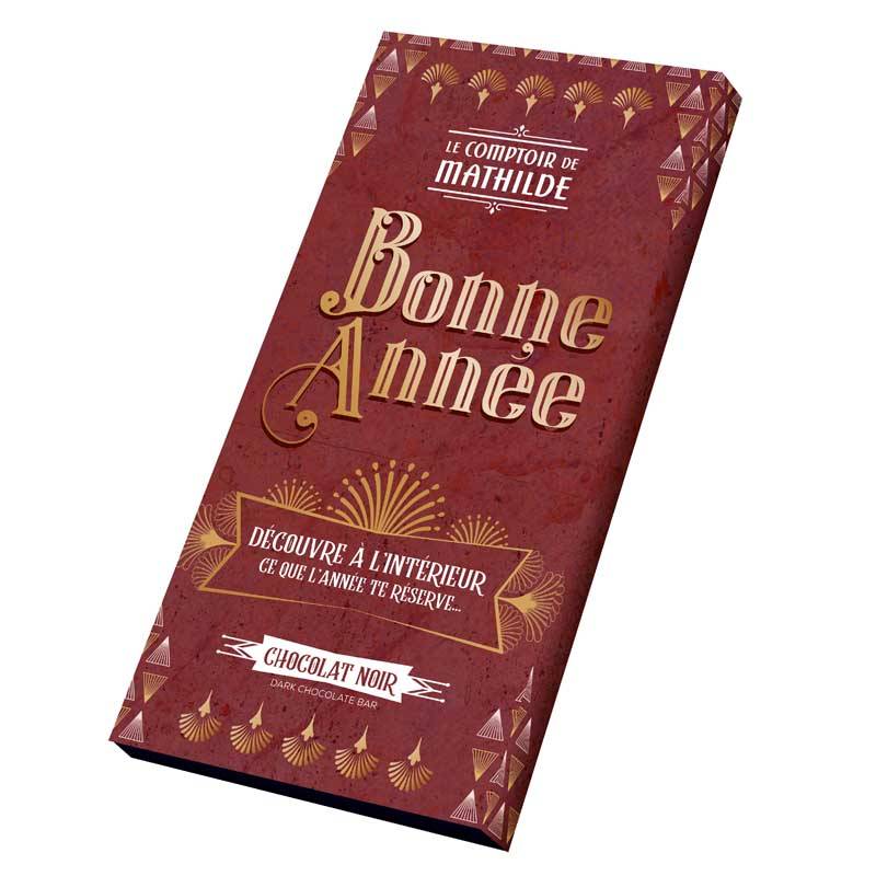 Tablette Chocolat Noir Bonne Annee 100G