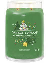 YANKEE CANDLE SAPIN DE NOEL SCINTILLANT GRANDE JARRE