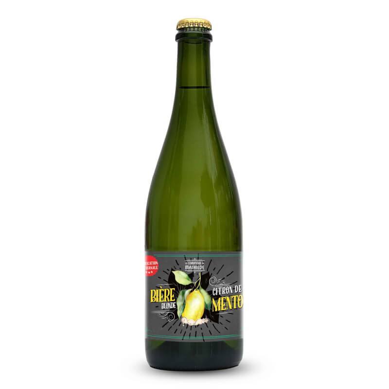 Bière Blonde Citron De Menton 4,1% Vol. 75cl
