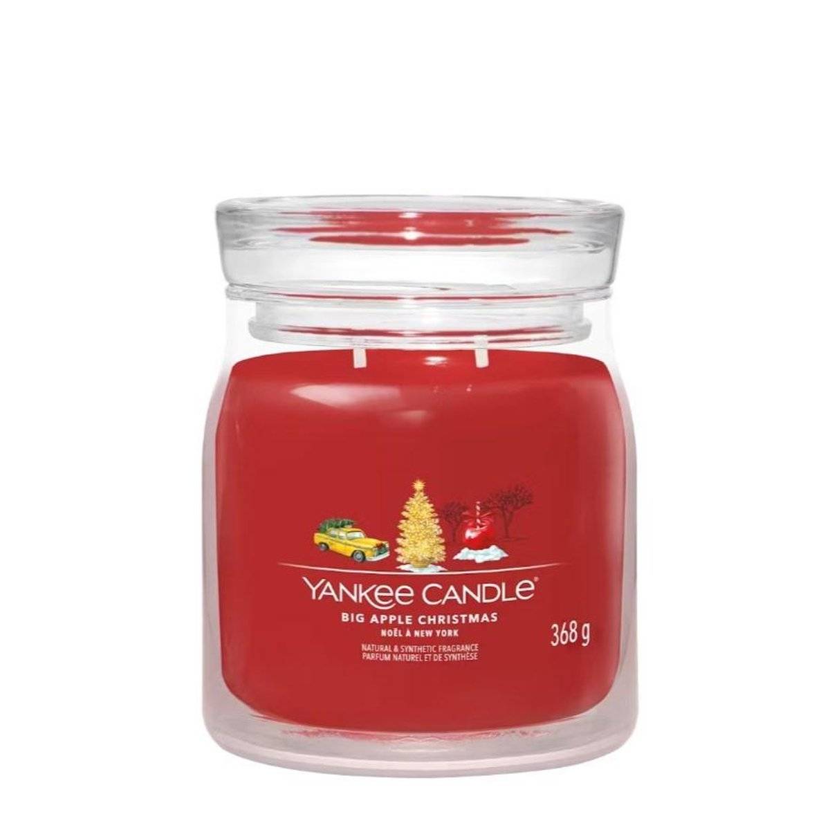 YANKEE CANDLE - Bougie Signature Moyenne Jarre - Noël à New York