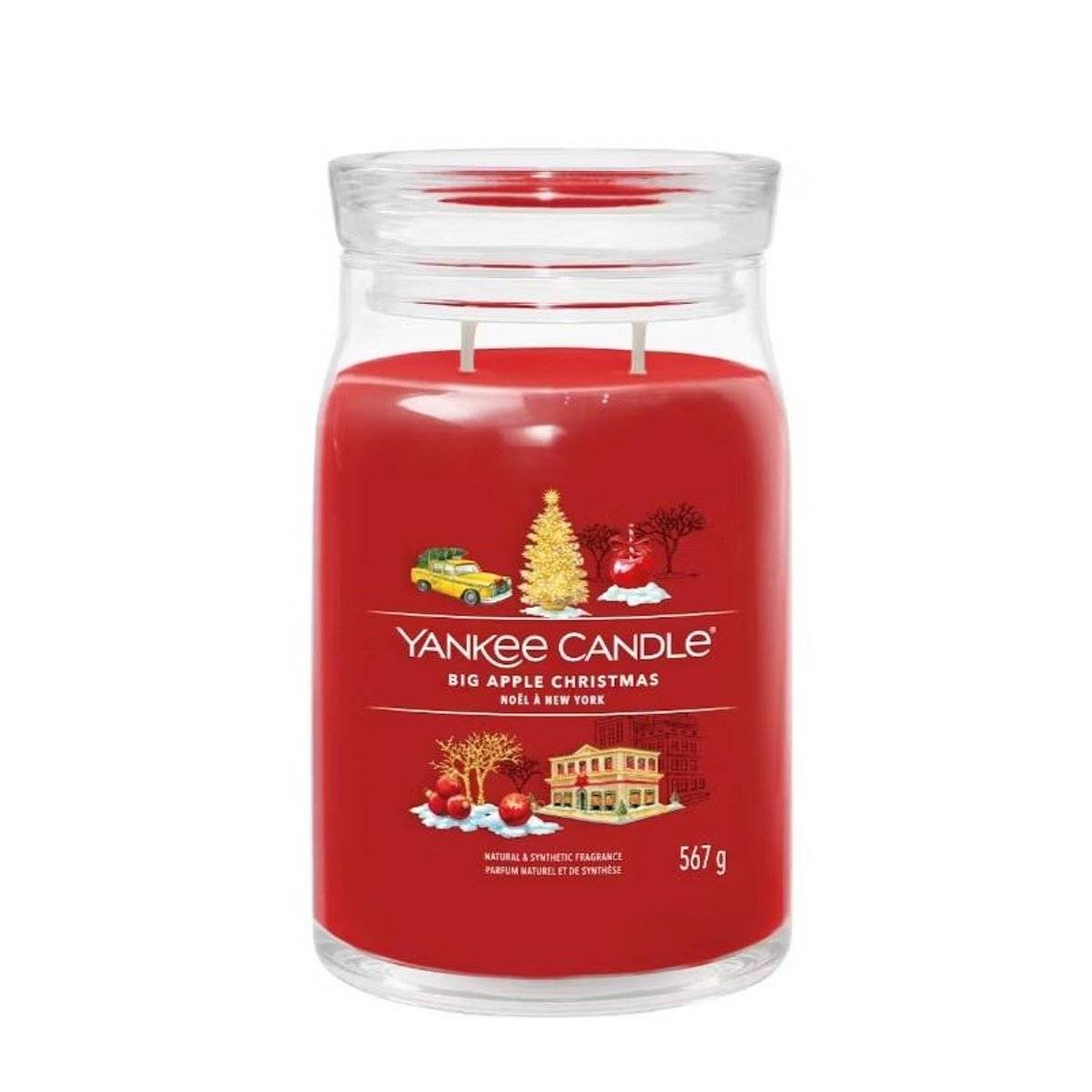 YANKEE CANDLE - Bougie Signature Grande Jarre - Noël à New York