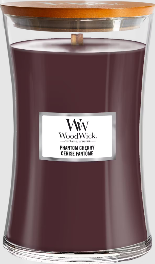 Woodwick - Grande Jarre - Cerise Fantôme