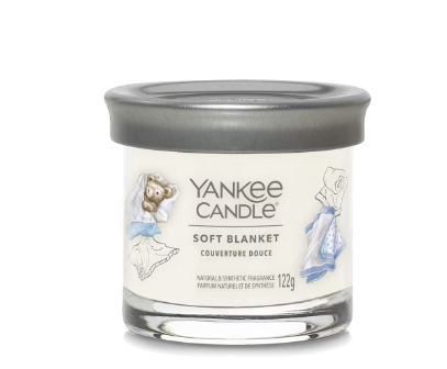 YANKEE CANDLE - Bougie Signature Petit gobelet – Soft Blanket