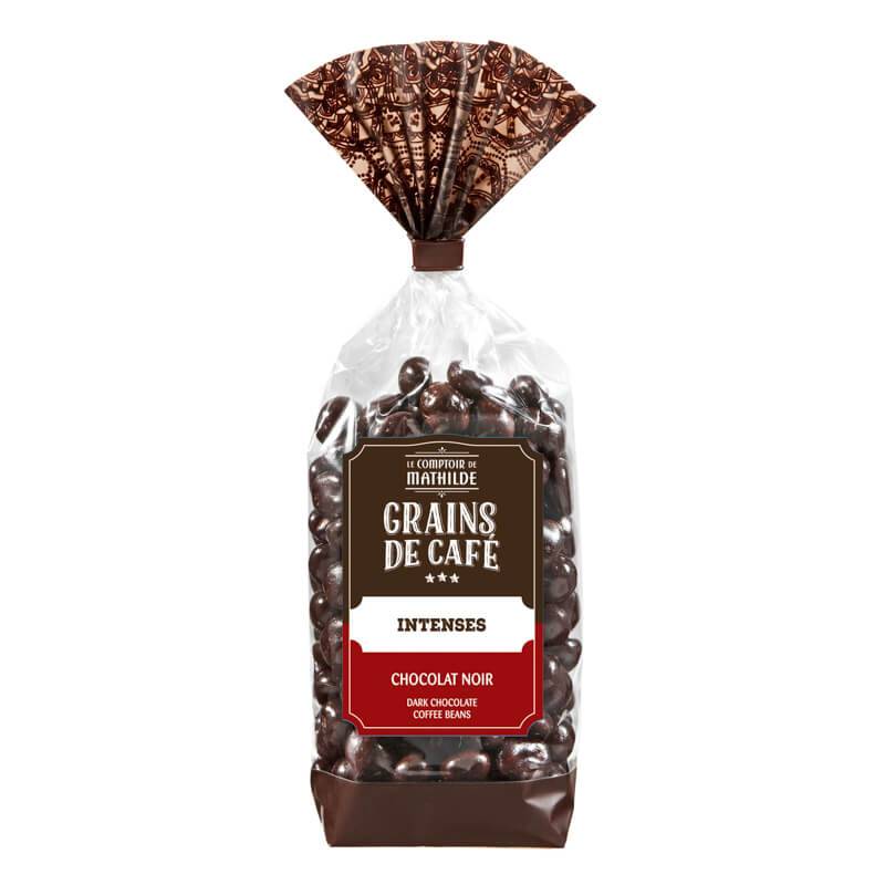 Grain de café enrobé chocolat noir 170g