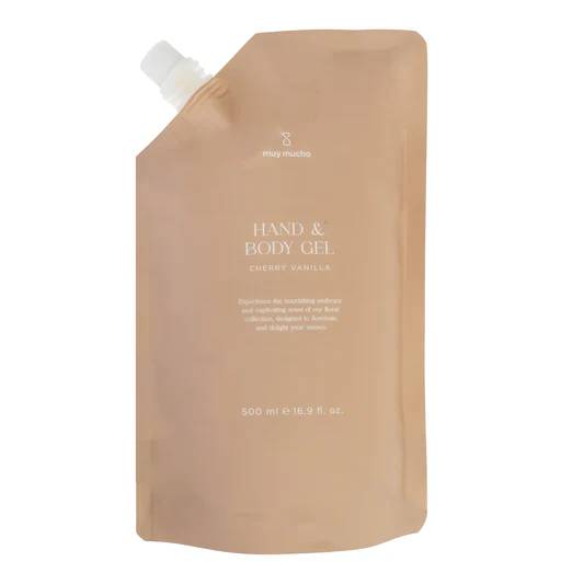 Recharge savon mains&corps Cherry Vanilla 500ml