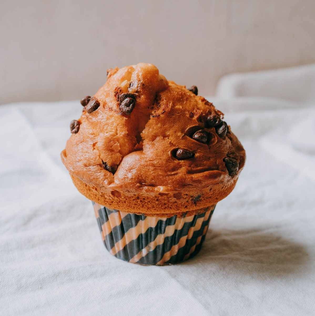 Muffin brownie cœur choco noisette Columbus Café