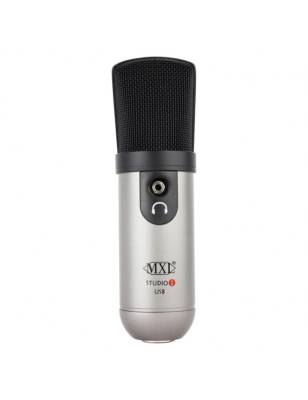Microphone PC professionnel - MXL Studio 1 Red Dot - Micro USB pour le podcasting et la radio - Sudsono
