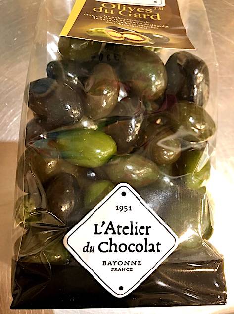 Olives du gard en chocolat - sachet 300g - L'Atelier du Chocolat