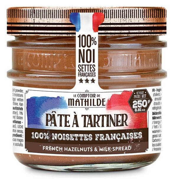 Pâte à tartine So Frenchy 100% Noisettes Françaises 250G - Le Comptoir de Mathilde