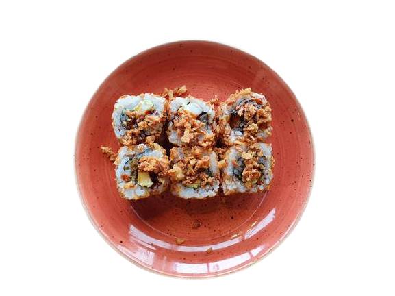 Califiornia Rolls Spéciaux - Sweet Surimi & Avocat & Oignons frits - 6 pièces - Sen'do Sushi