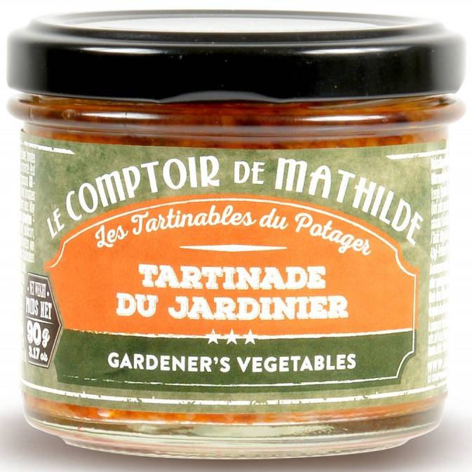 Tartinade du Jardinier - Le Comptoir de Mathilde